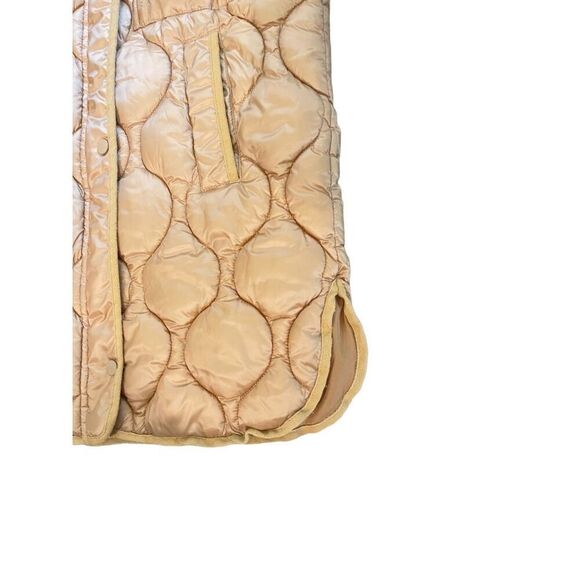 Zara Kids Girls Brown Insulation Hooded Quilted Puffer Jacket Size 9 - Picture 2 of 10